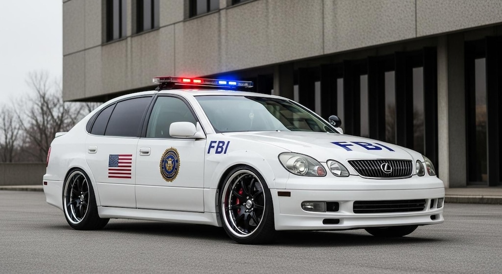 LEXUSセダンFBIパトロールカー