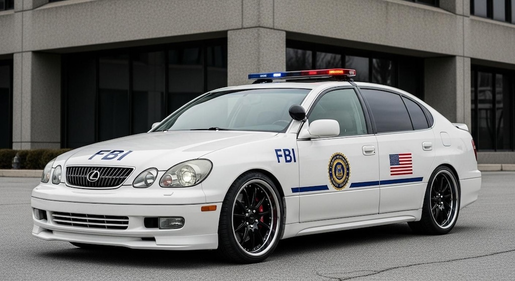 LEXUSセダンFBIパトロールカー