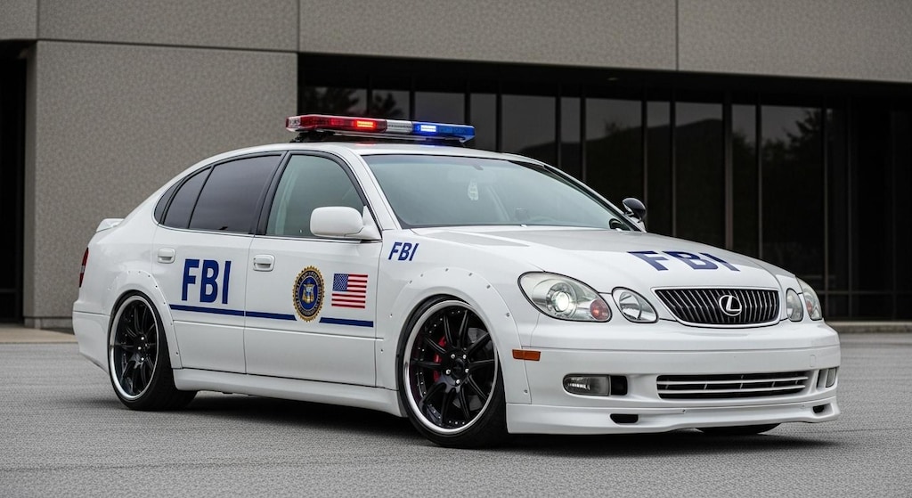 LEXUSセダンFBIパトロールカー