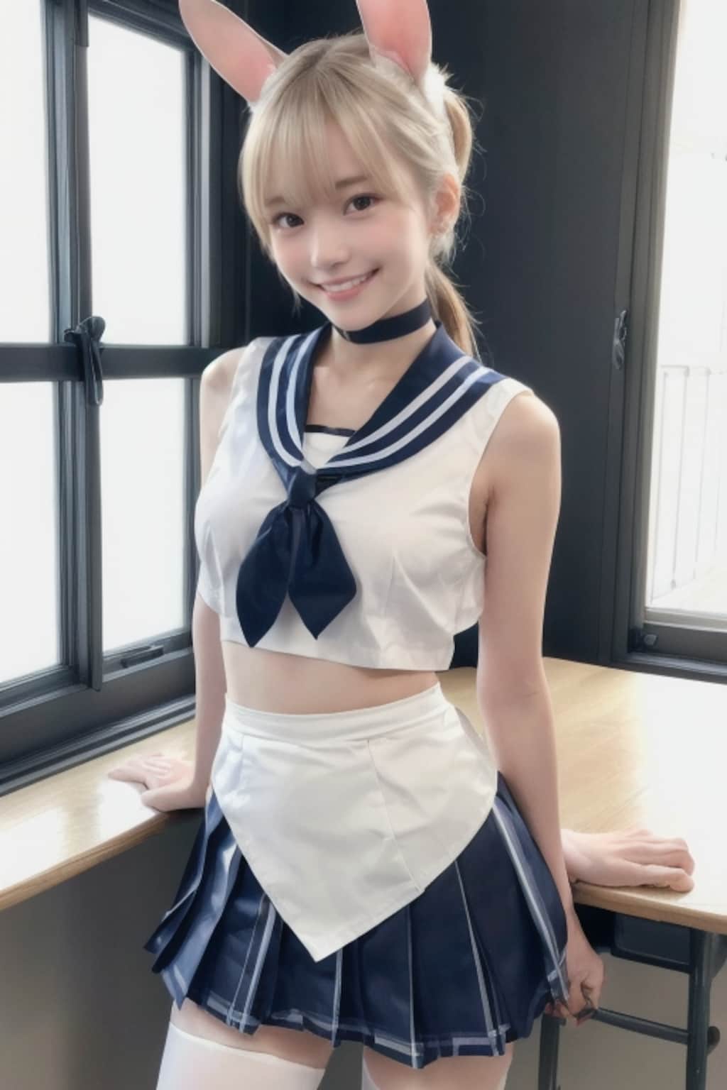 このウサギをクラスの皆で飼おうと思う