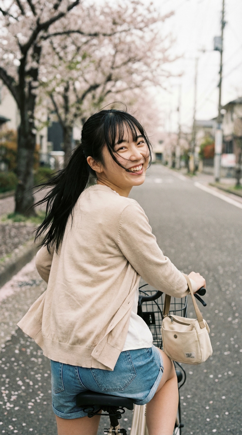 Pedaling Through Petals