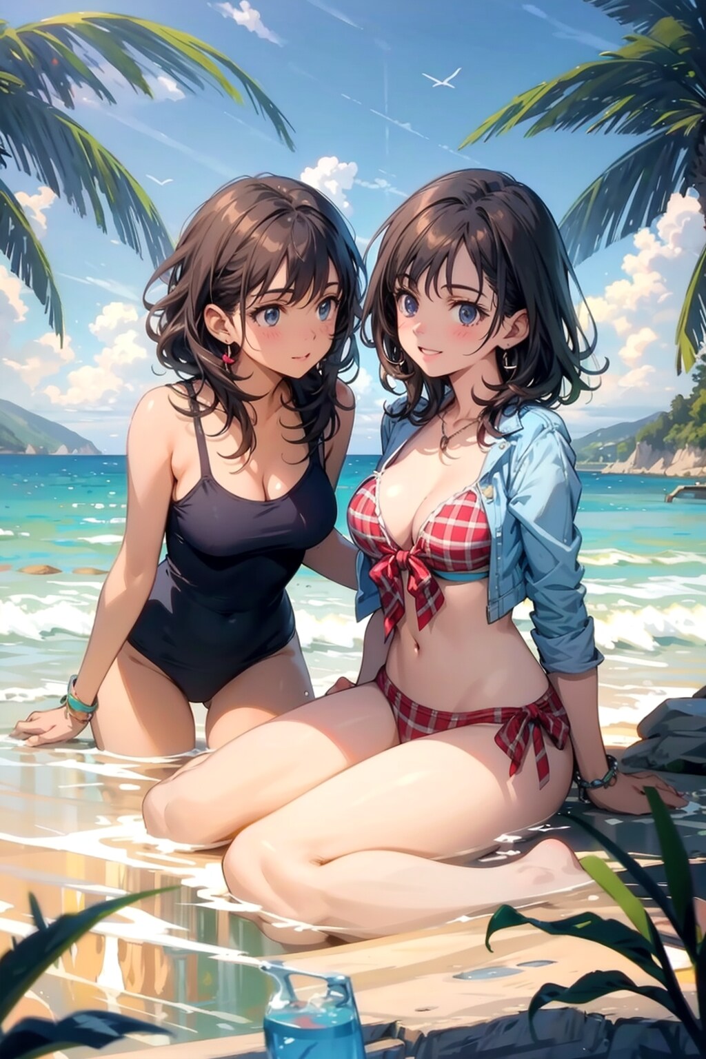 足が埋まってる・・・