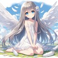 白い翼の少女🪽 4枚目