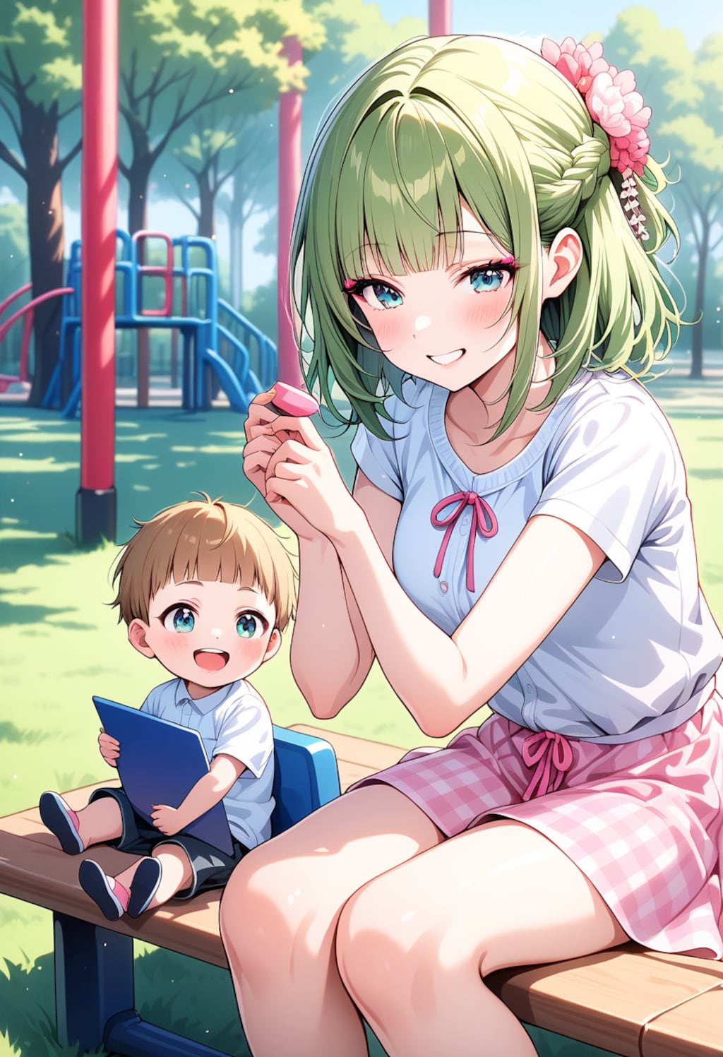 母子画