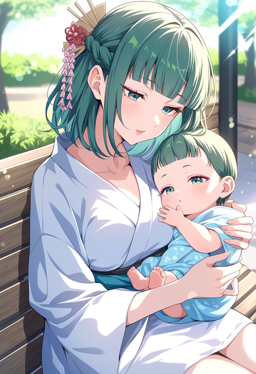 母子画