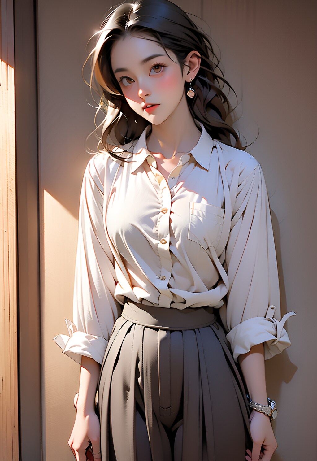 平成のガングロギャル風の女の子LoRA作成