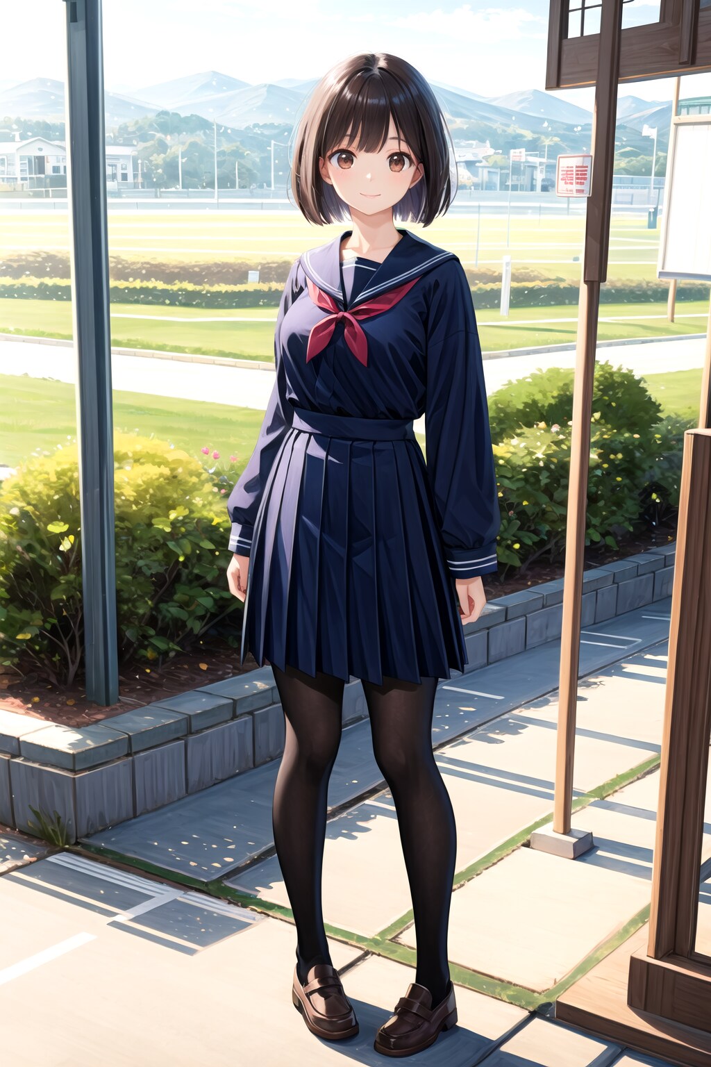 i219 女子高生(18)　FROST,TOPAZ | の人気AIイラスト・グラビア