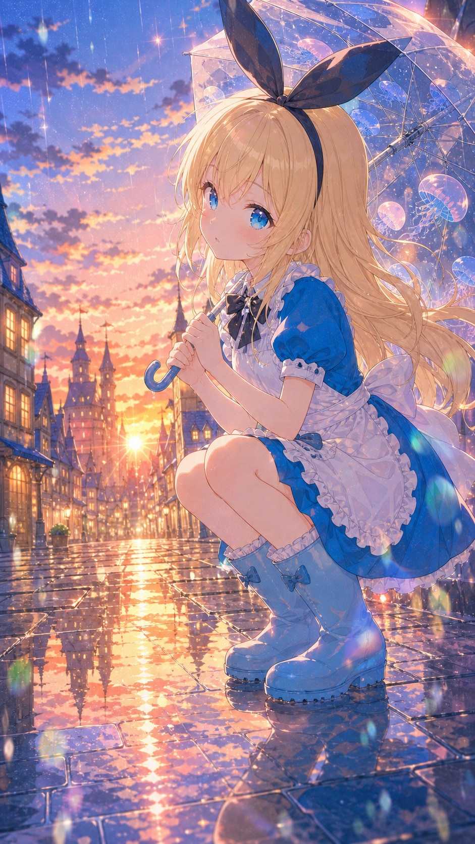 雨上がり | の人気AIイラスト・グラビア