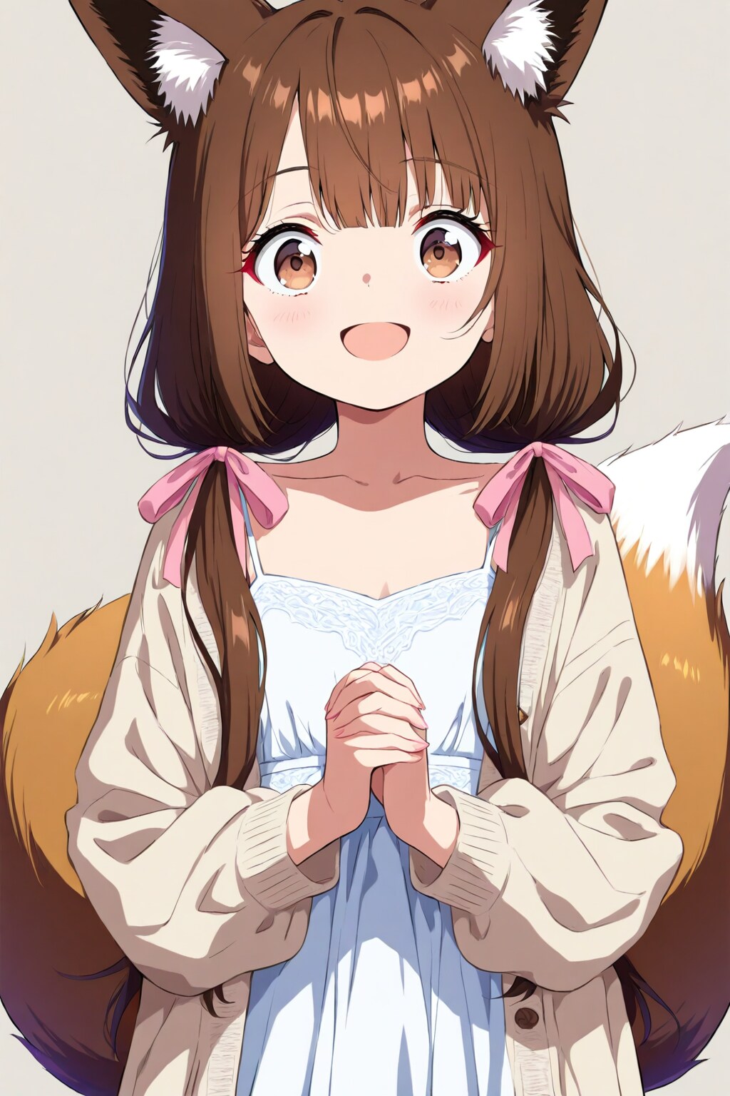 妖狐ちゃんポートレート３　ねえねえ、何くれるの？