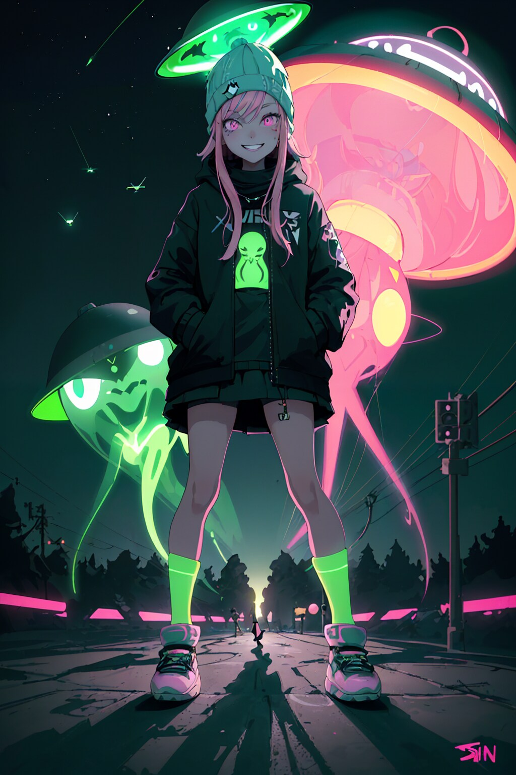 こんばんは、宇宙人です