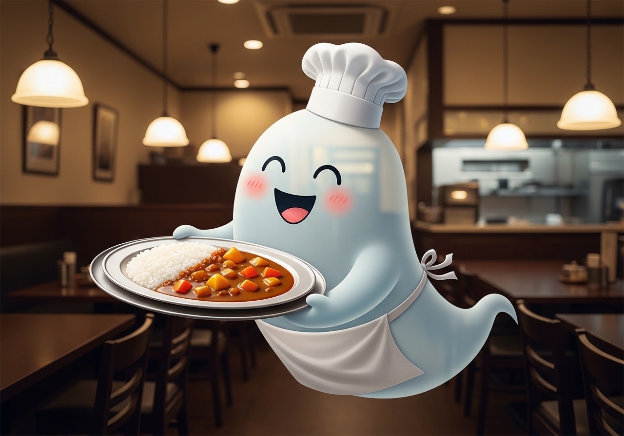 お化けシェフ御手製カレーライス | の人気AIイラスト・グラビア
