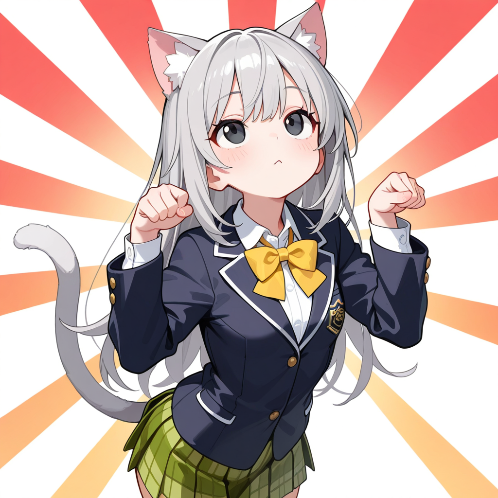 ねこになっちゃった？宮成桃ちゃん！！