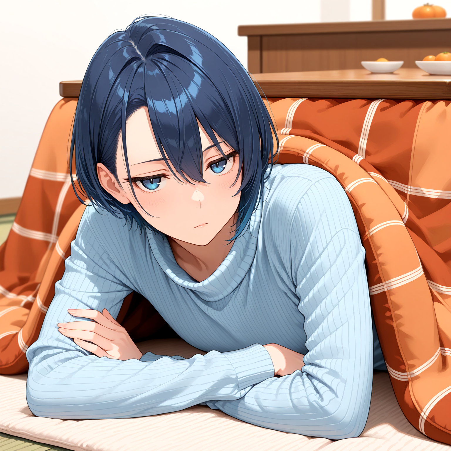 季節はずれの水着軍に不参加表明の凛さん | の人気AIイラスト・グラビア