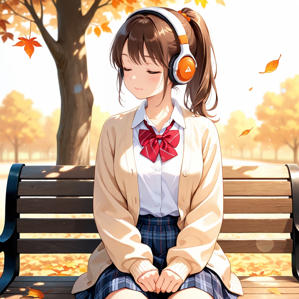 木漏れ日の中で…