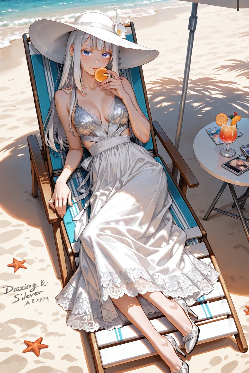 SSR(の文字は実現できなかった)の銀髪さん