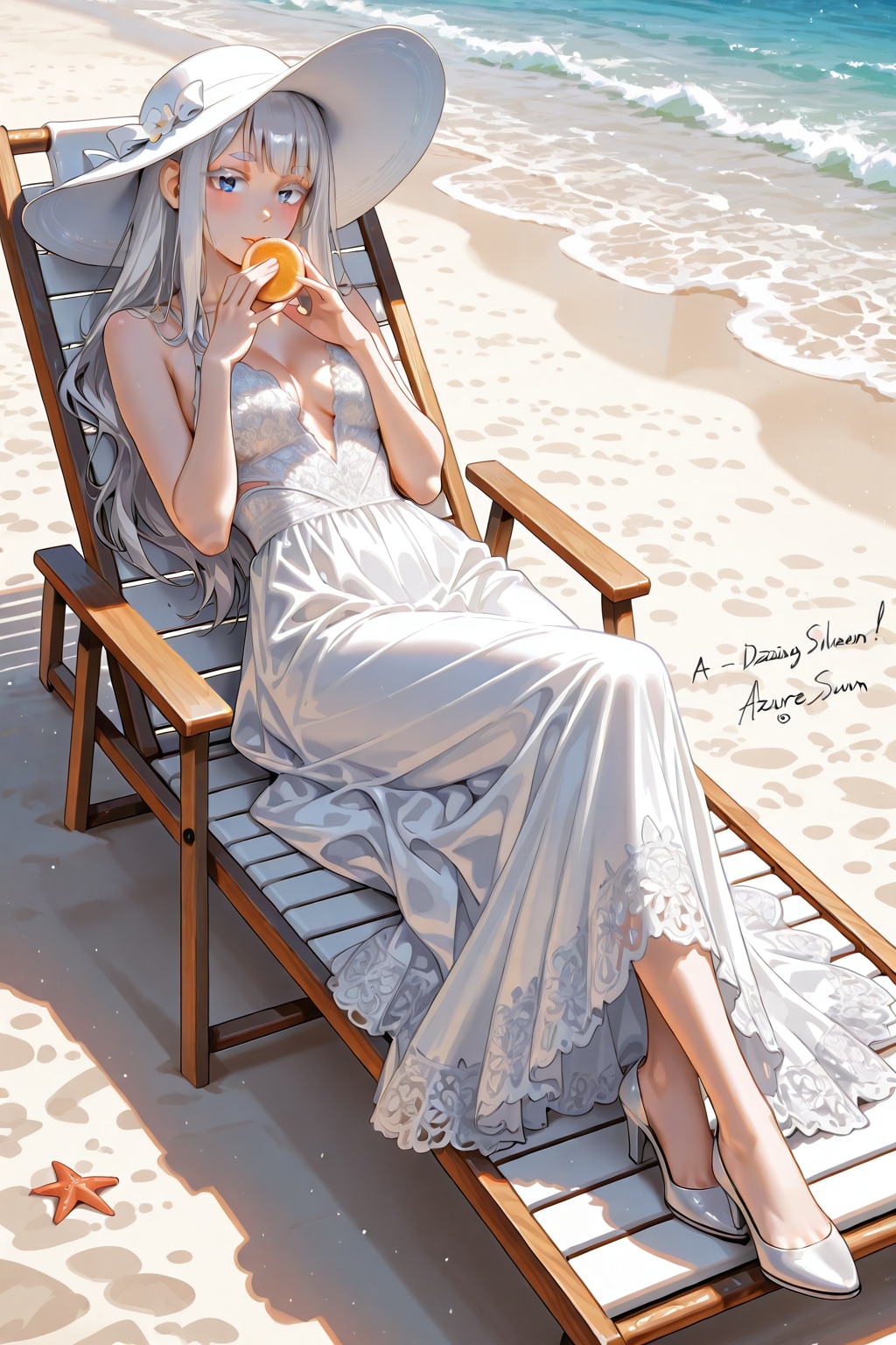 SSR(の文字は実現できなかった)の銀髪さん