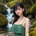 川で涼む No.1 12枚目