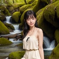 川で涼む No.1 11枚目