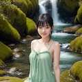 川で涼む No.1 9枚目