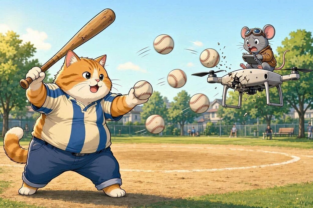 ４　ぽっちゃリ猫の反撃ニャー
