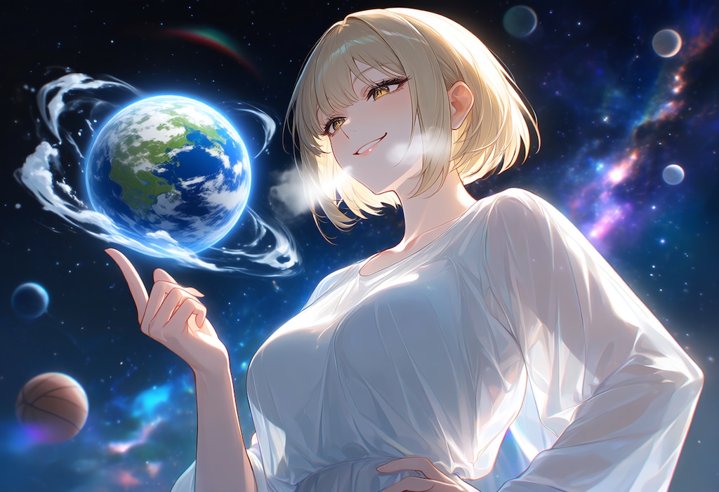 普段の女神さま