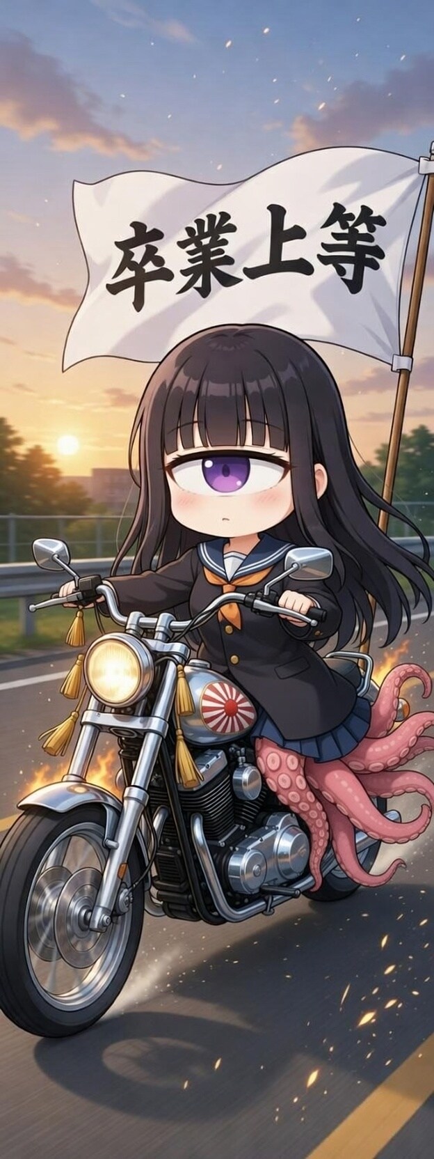 単眼スキュラちゃん.66     卒業式の後