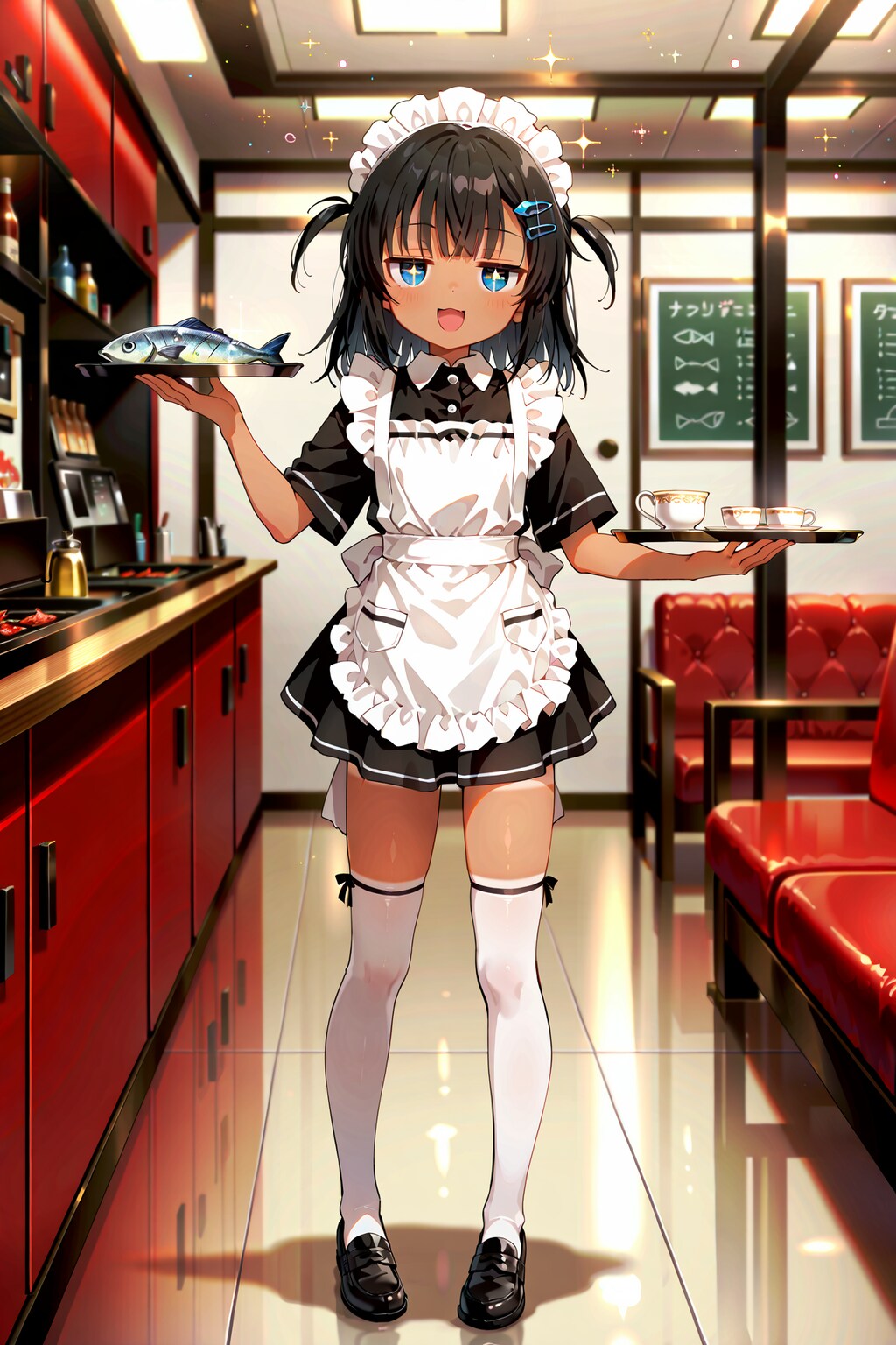 アルバイト中のこなつちゃん