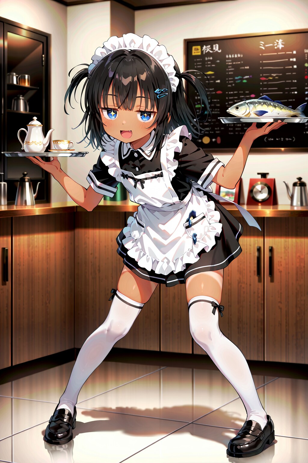 アルバイト中のこなつちゃん