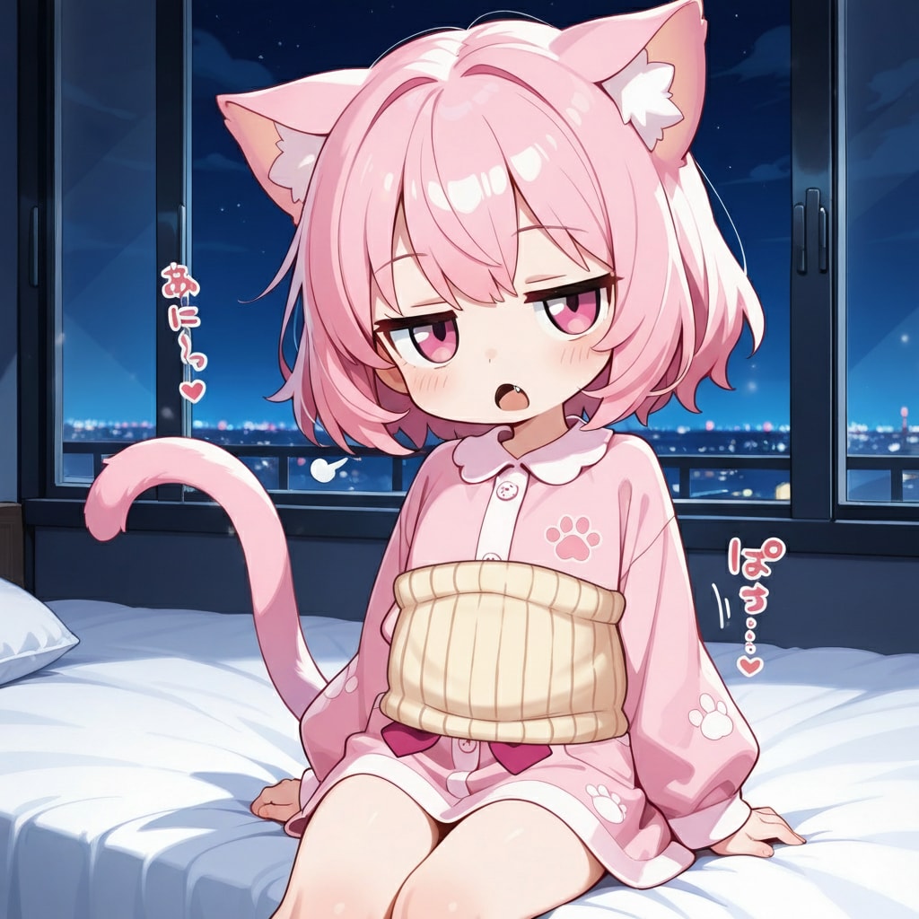 最近、おにゃかが冷えるにゃん！！ | の人気AIイラスト・グラビア