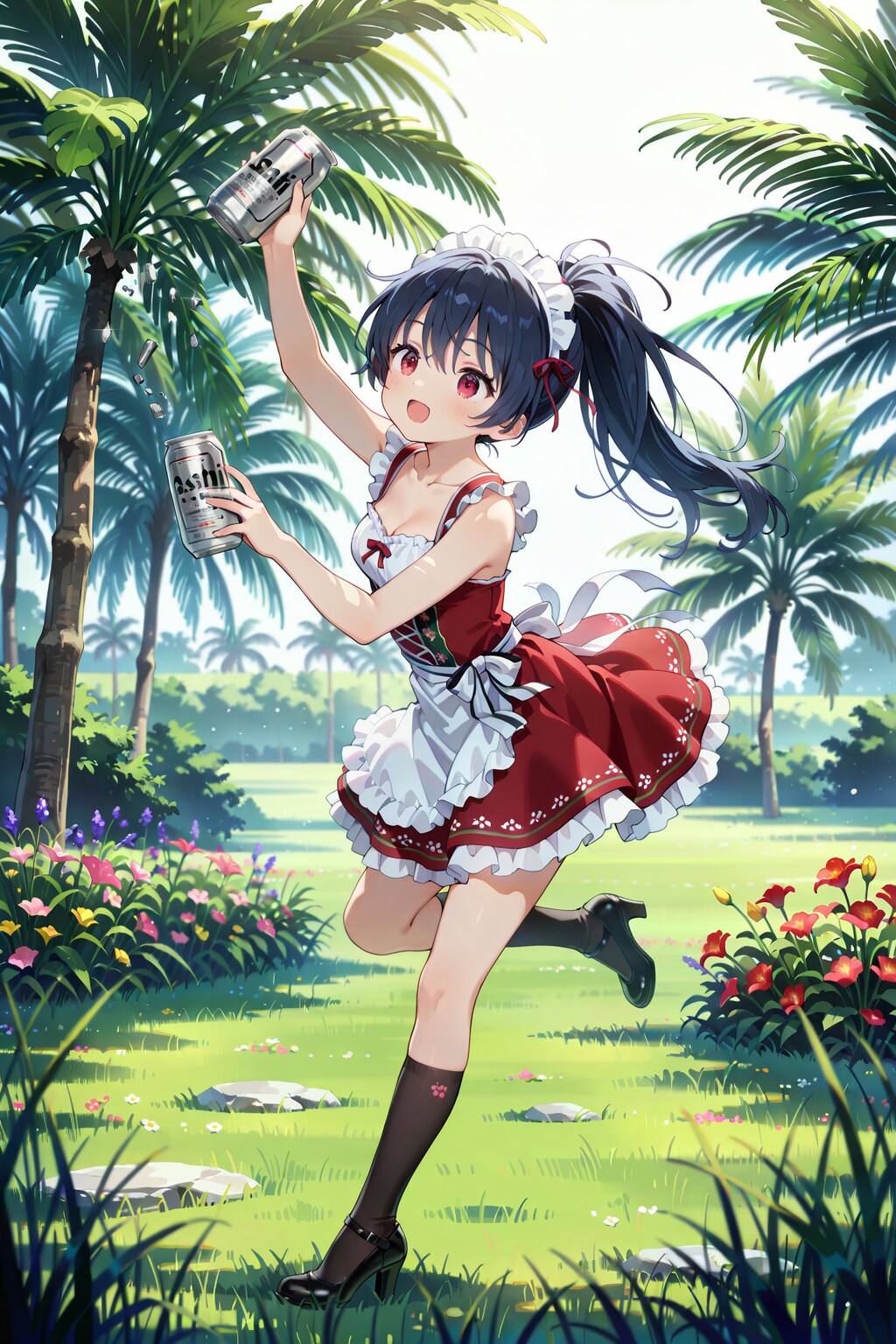 スーパードライと絶対領域の誘惑 Y712