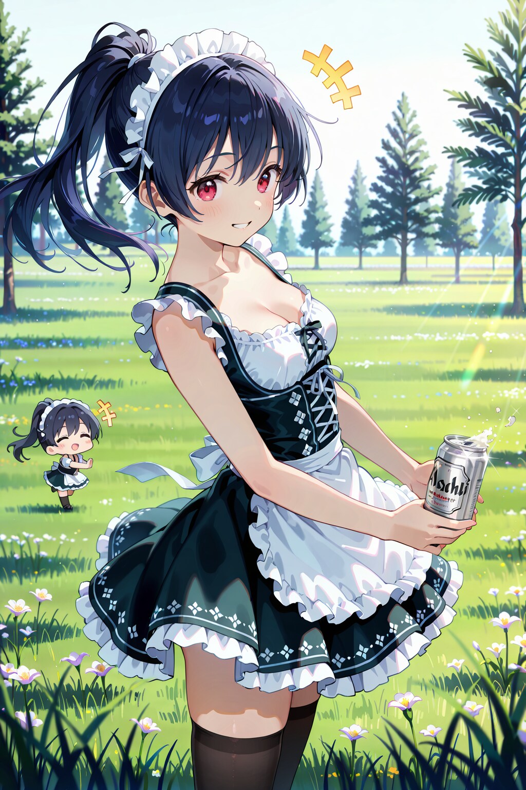 スーパードライと絶対領域の誘惑 Y712