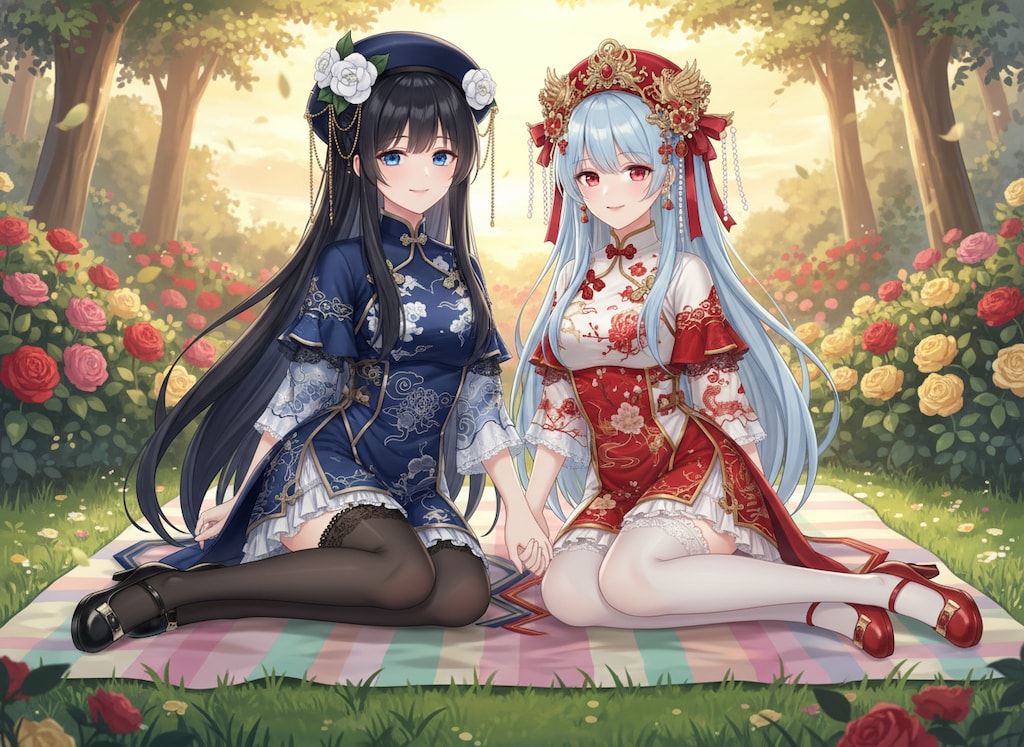 園に戀い焦がれる蒼紅