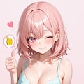 下着姿でウインク 3枚目