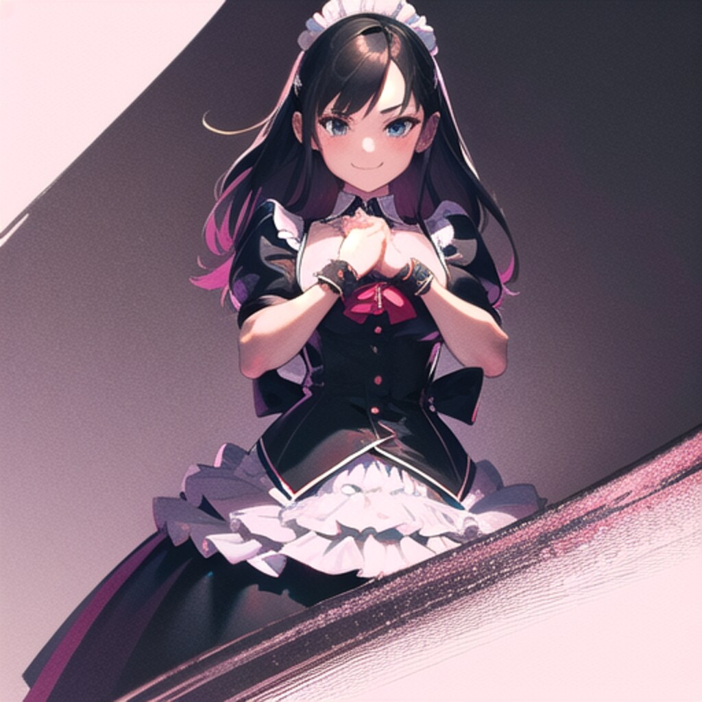 武闘派っぽいメイドさん②