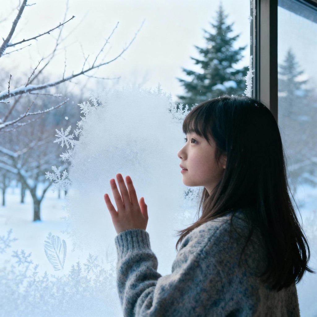 初雪の朝（Seedream Ver.)