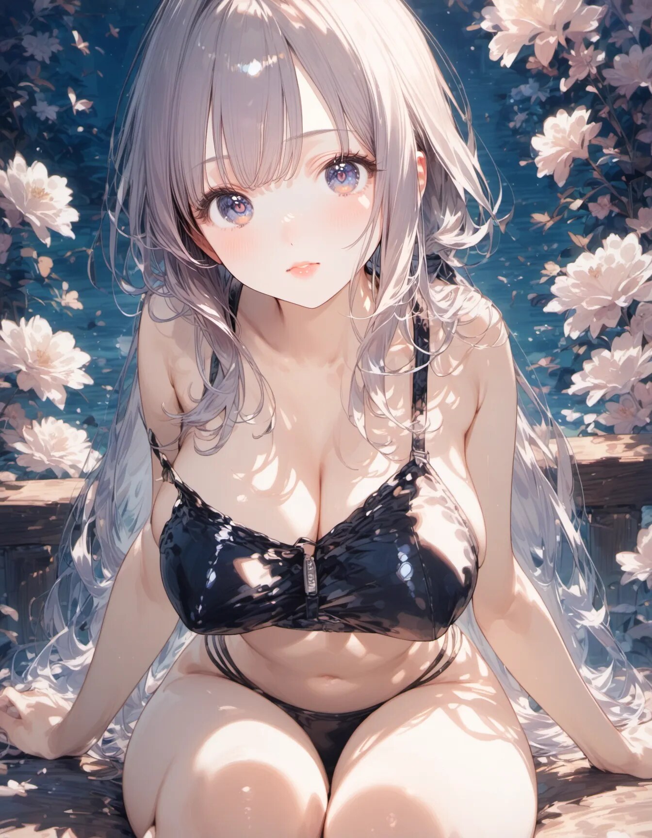 Silver Blossom Evening