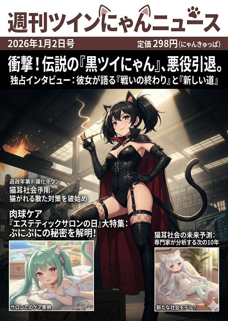 週間ツインにゃんニュース