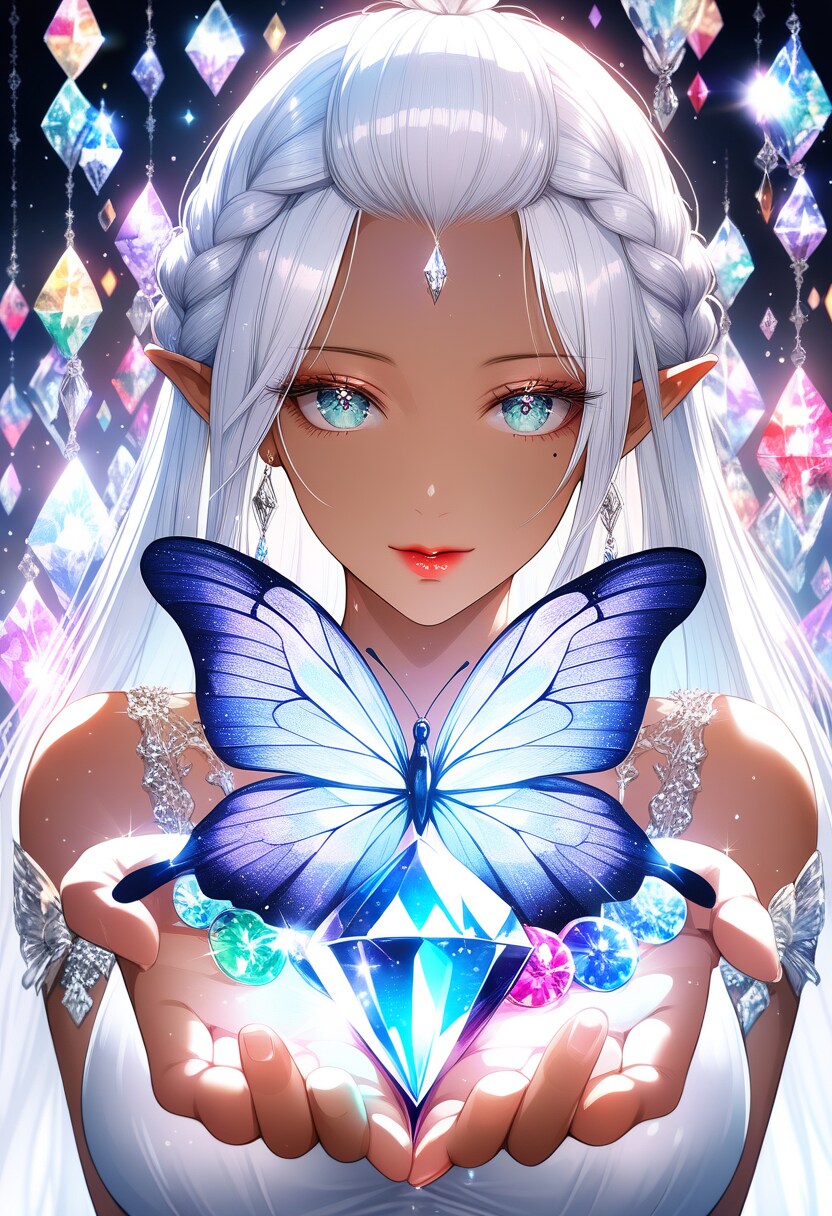 蝶々な二人Days | の人気AIイラスト・グラビア