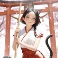 黒猫娘の「蒼那」（あおな）です 3枚目