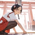 黒猫娘の「蒼那」（あおな）です 10枚目