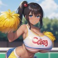黒髪サイド爆乳ちゃん4 4枚目