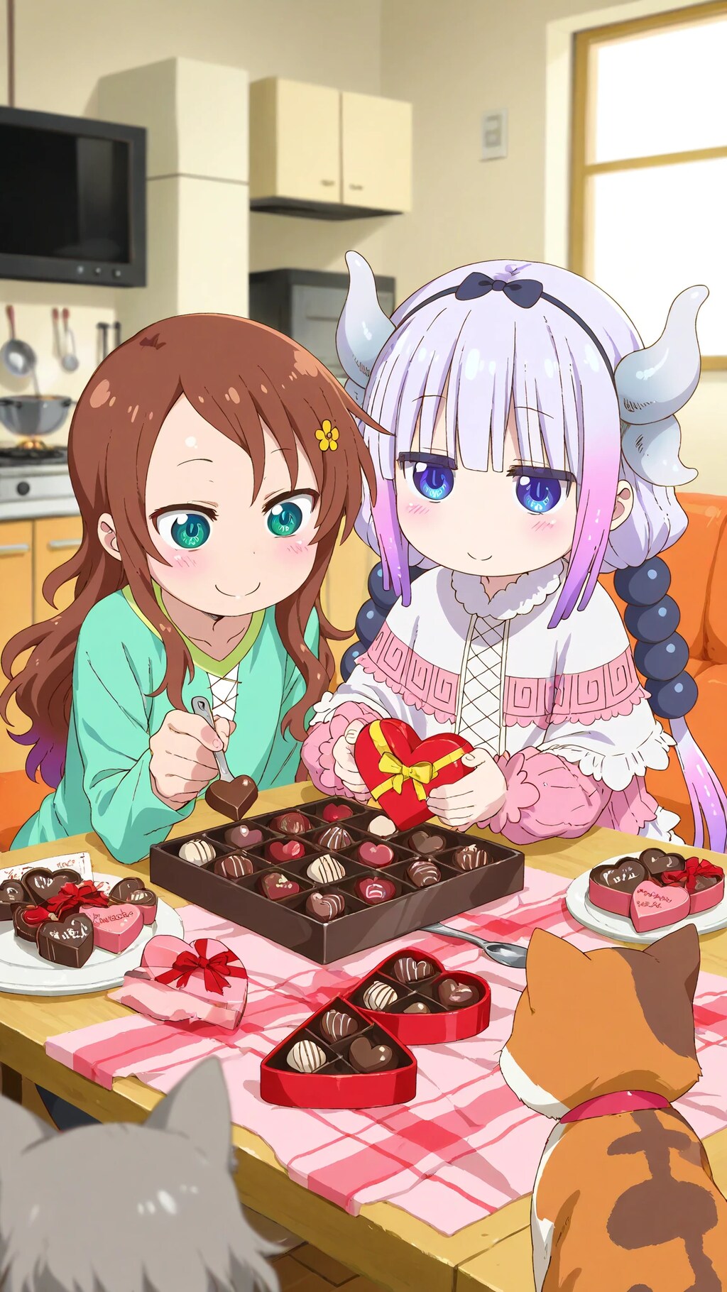 小林さんちのメイドラゴン　カンナカムイ 　🍫 2026年 バレンタインチョコト！