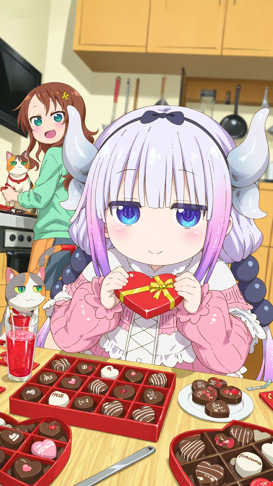 小林さんちのメイドラゴン　カンナカムイ 　🍫 2026年 バレンタインチョコト！