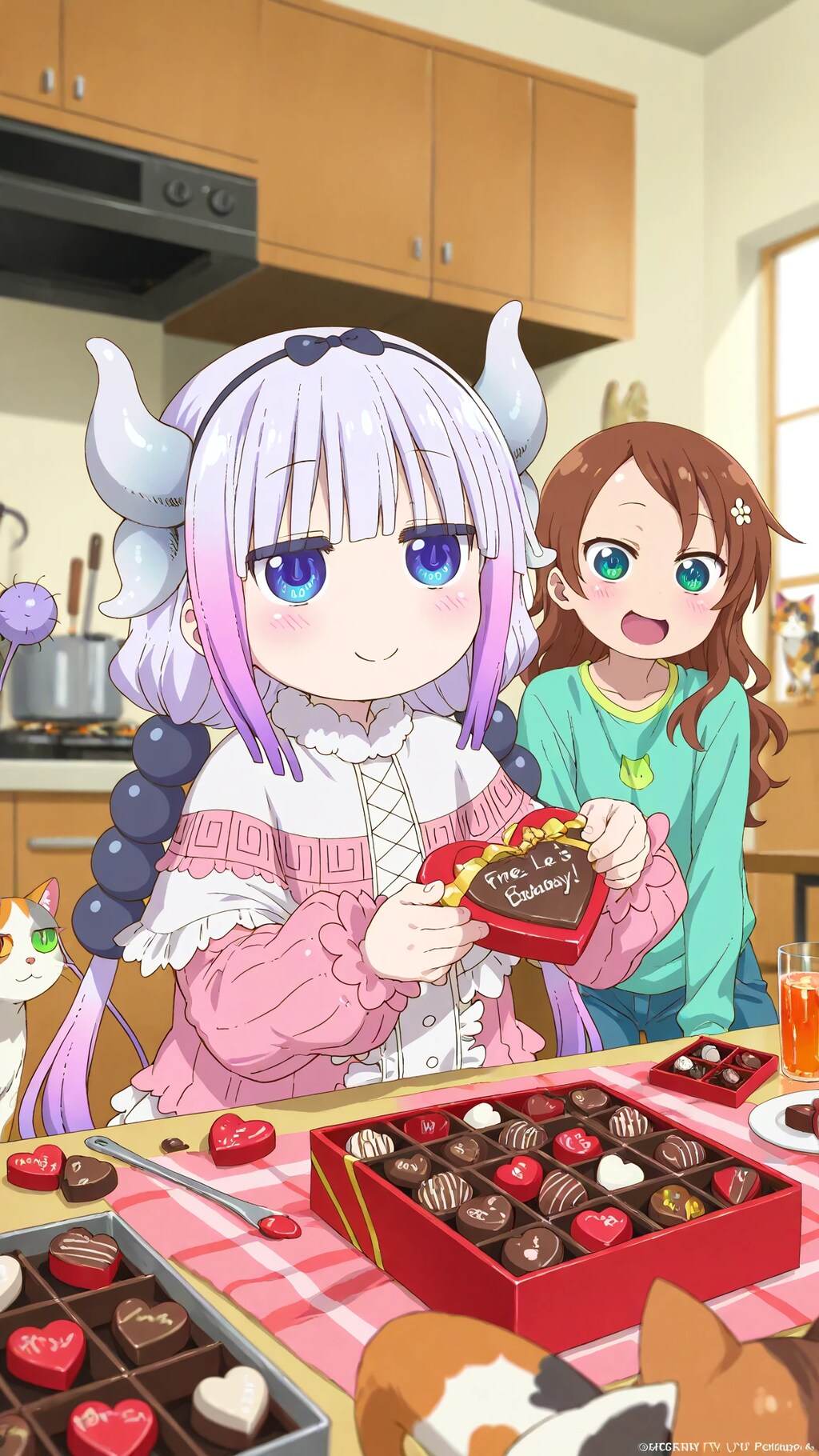 小林さんちのメイドラゴン　カンナカムイ 　🍫 2026年 バレンタインチョコト！