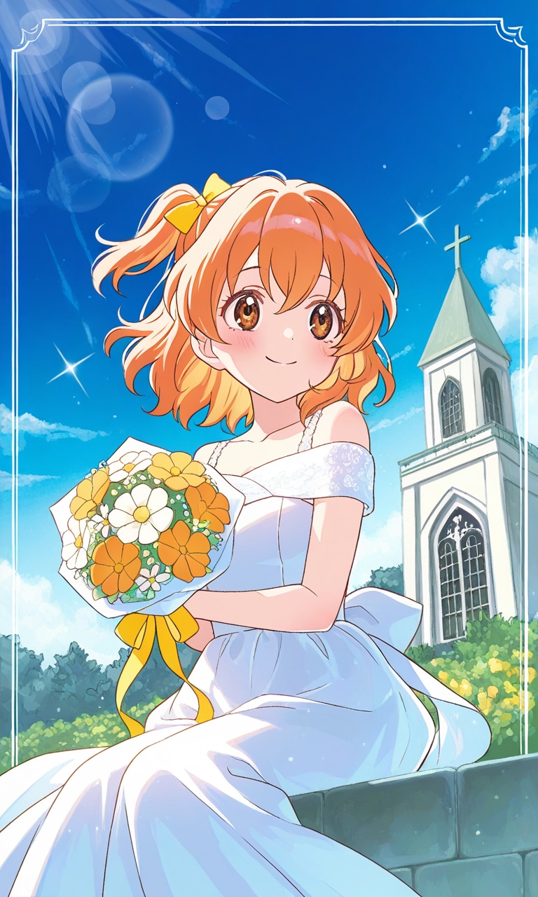 憧れジューンブライド🌺山吹祈里。