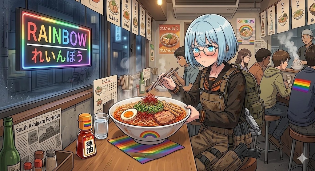 小説 曇天ディストピア 外伝　　　　　　　　　　　　　　　　『赤と、油と、ハインドと』