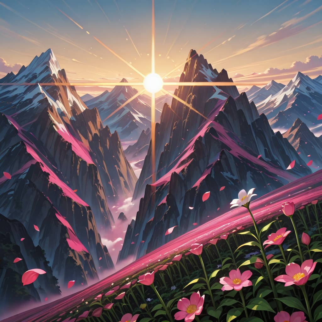 高原に咲く花 | の人気AIイラスト・グラビア