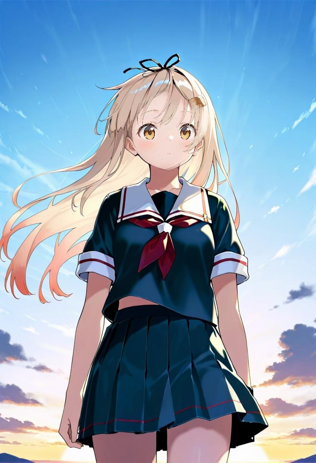 のっぺらぼう夕立さんとその修復