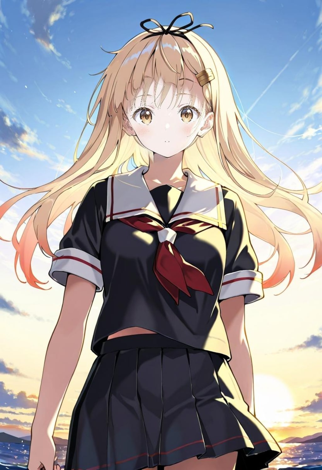 のっぺらぼう夕立さんとその修復