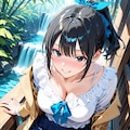 静かな森の小屋で♡ 3枚目